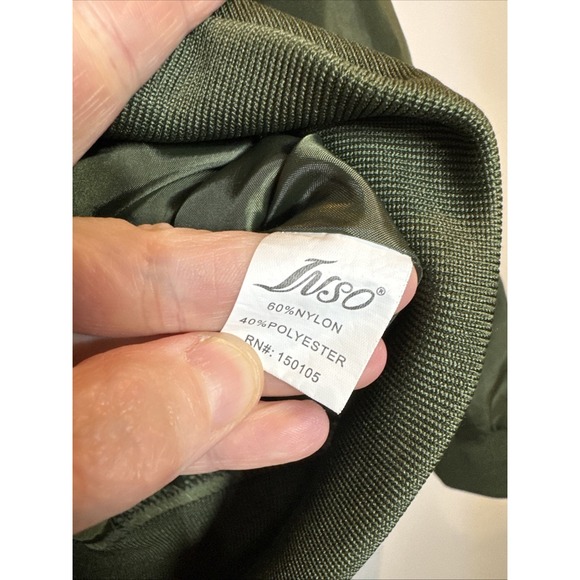 Inso Collection Women's Jacket Size Small  Color Avocado Green - Picture 3 of 8